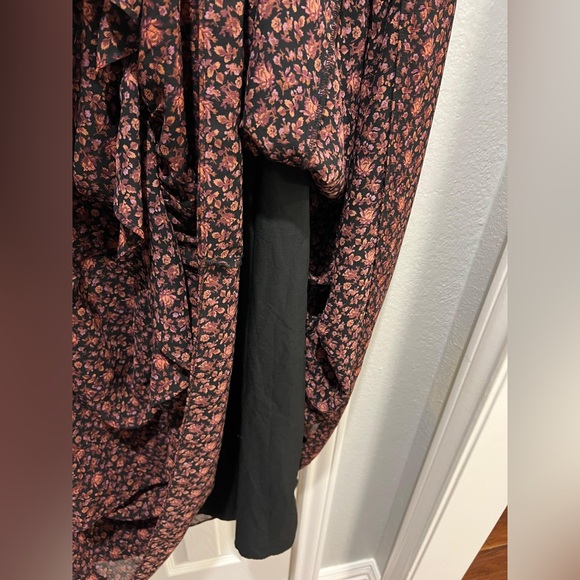 Madewell Georgette Tiered Ruffle Midi Dress - Picture 6 of 13